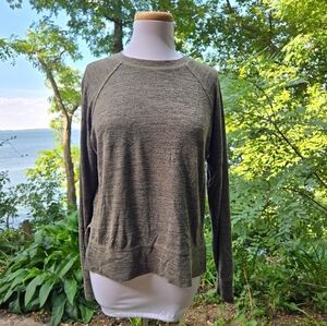 Forever 21 Olive Knit Top